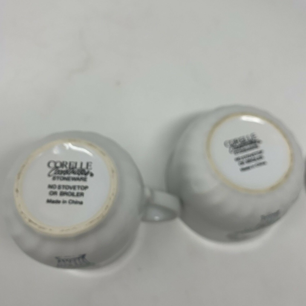 CORELLE CORNING Callaway Holiday Ivy cream & sugar - Picture 8 of 9